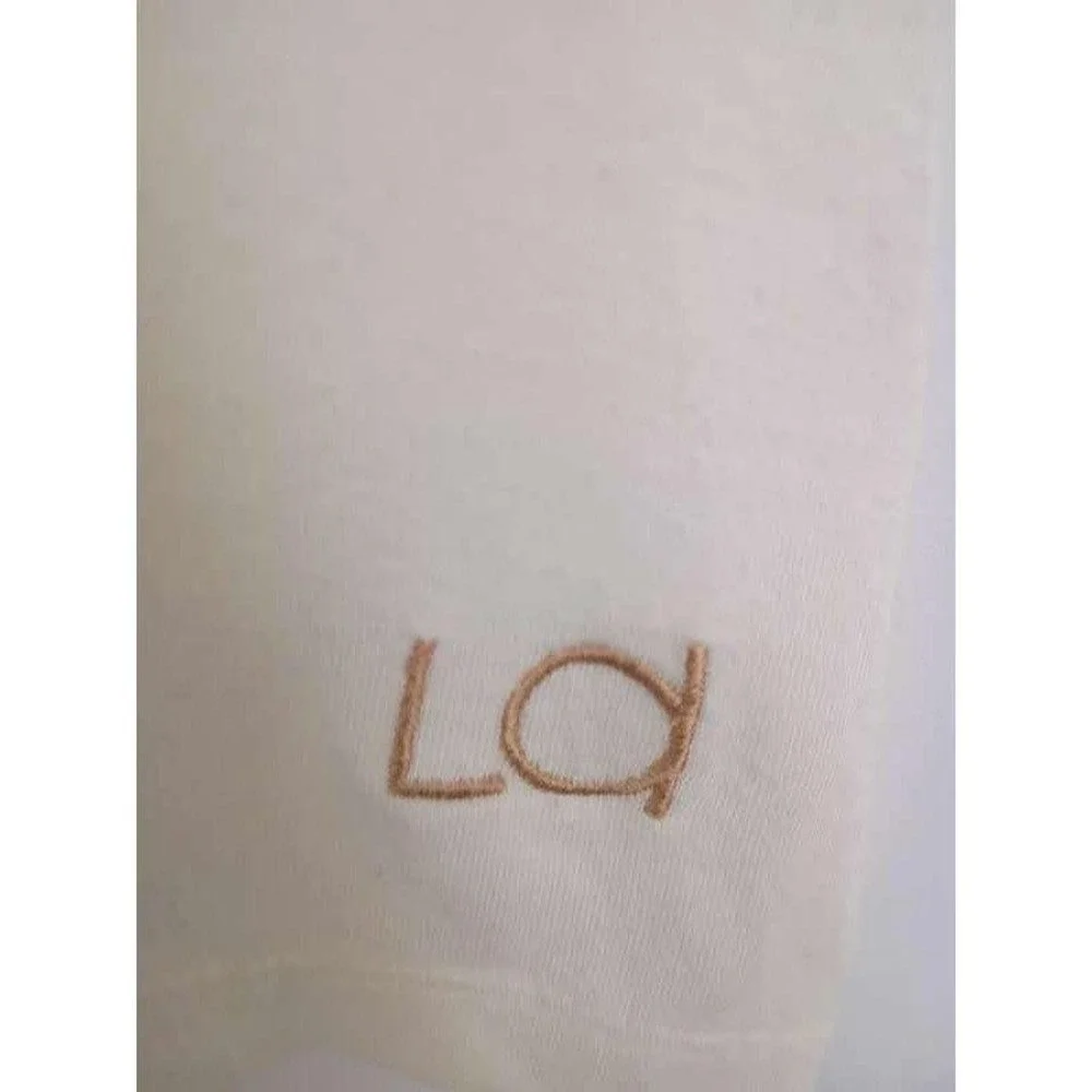 Lizzie‎ Driver Ivory Micromodal Golf Polo Shirt S USA Made Luxe Basic $110